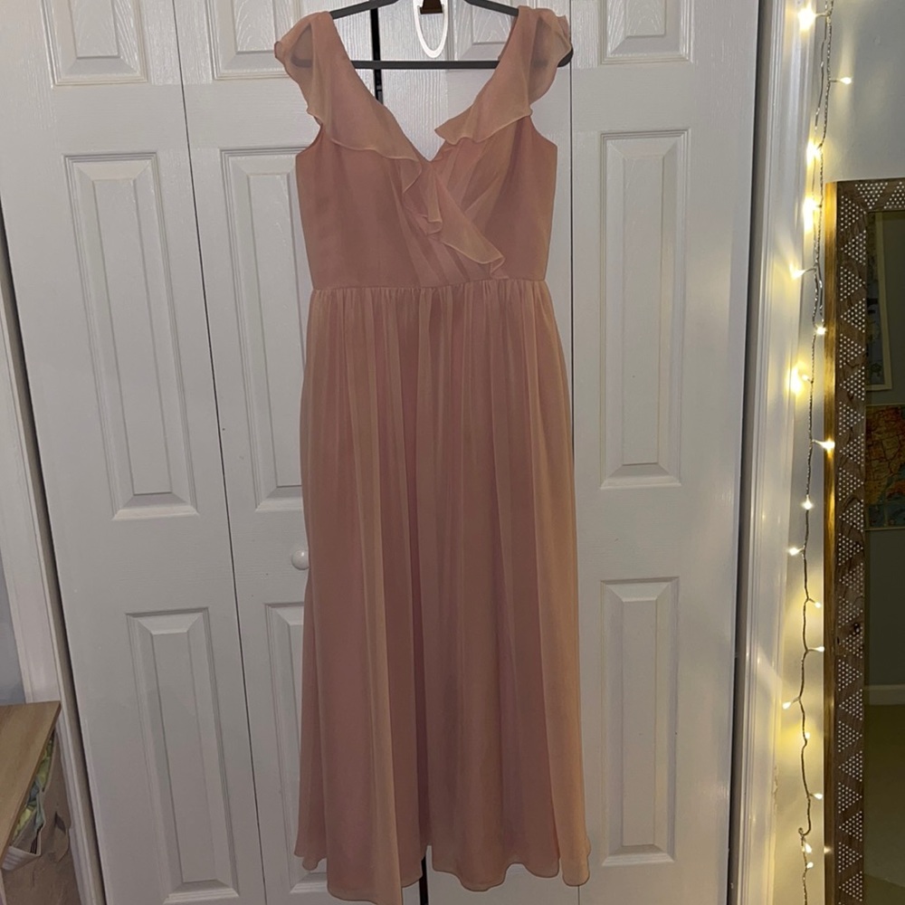 Light Pink Bridesmaid Dress